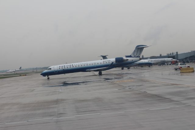 Canadair Regional Jet CRJ-700 (N719SK) - 081612 taxiing out at Chicago