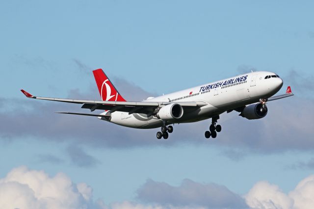 Airbus A330-300 (TC-LND) - TK1993 arriving from Istanbul.  Over the holiday periods and and ahead of the new University year, TK send bigger aircraft instead of the usual A321N