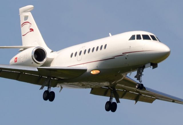 Dassault Falcon 2000 (HB-IAU) - 17/07/2014br /Landing 07