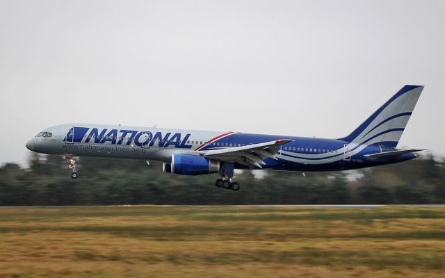 Boeing 757-200 (N176CA) - natioal b757-2 n176ca about to land at shannon 8/1/18.