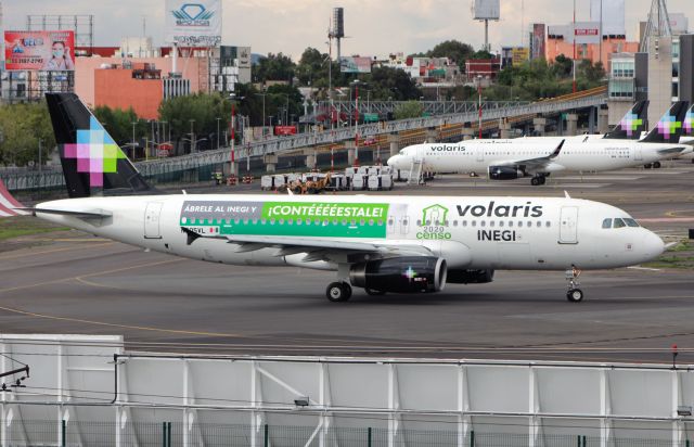 Airbus A320 (N505VL) - Volaris / Airbus A320-233 / MSN 4798 / N505VL "Censo 2020" / MMMX 07/2020