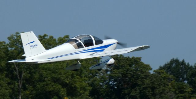 RANS S-19 Venterra (N258DK) - Shortly after departure is this 2011 Alynn Kaste Rans S-19 Ventura Experimental in the Summer of 2023.