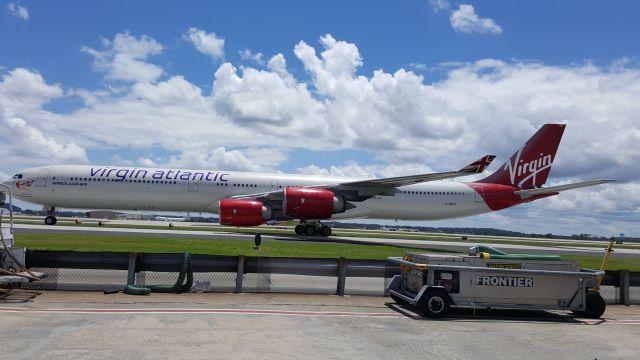 Airbus A340-600 (G-VRED)