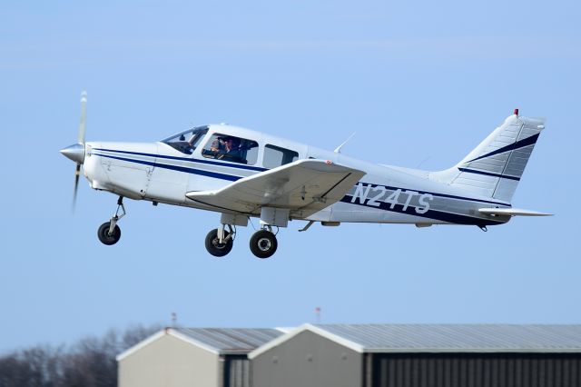 Piper Cherokee (N24TS) - Departing Runway 26