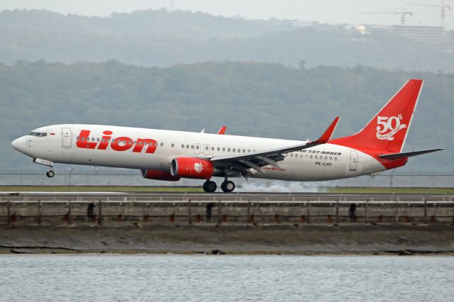 Boeing 737-900 (PK-LHY) - "50th Boeing 737-900ER for Lion Air" livery