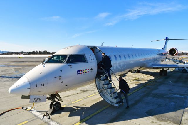 Canadair Regional Jet CRJ-900 (OY-KFH) - SAS Canadair Regional Jet CRJ-900LR OY-KFH in Bergen 