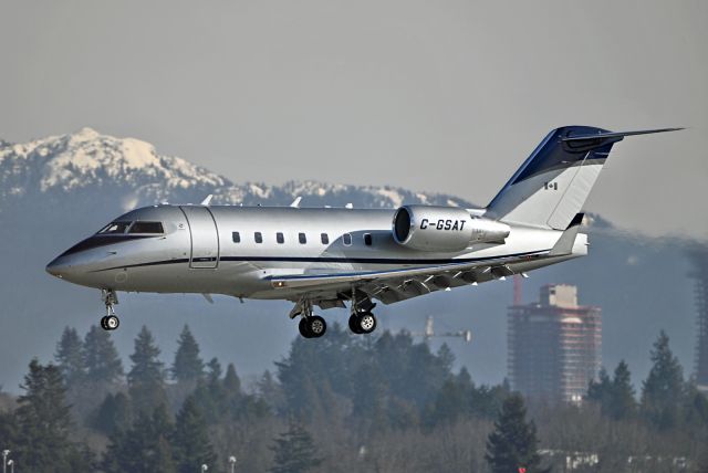 Canadair Challenger (C-GSAT)