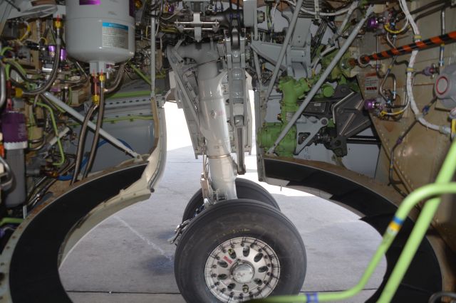 Boeing 737-800 (N936NN) - Took this photo of a brand new 737-800 back in Oct of 2013.Left main gear.