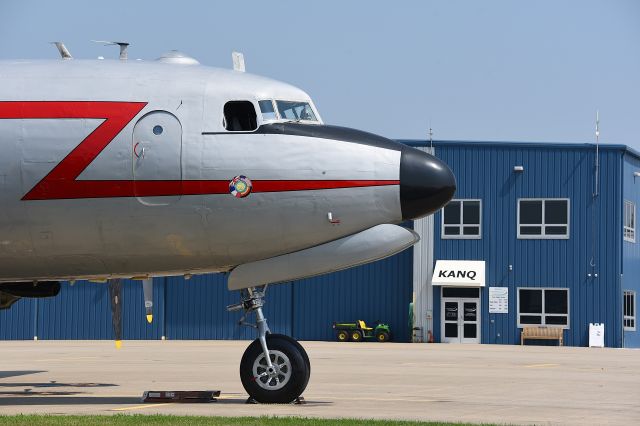 Douglas C-54 Skymaster (N511EJ) - Berlin Airlift Museum C-54 converted to DC-4. S/N 43-17228