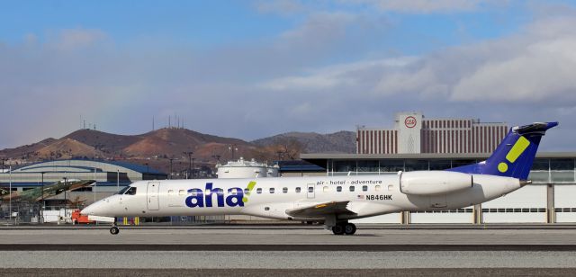 Embraer ERJ-145 (N846HK) - After a brief bit of MX, ASQ mechanics perform an engine runup prior to placing N846HK back in service.