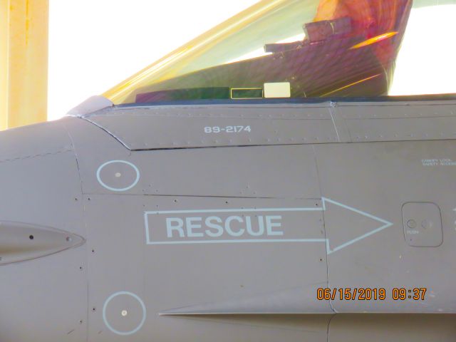 Lockheed F-16 Fighting Falcon (89-2174)