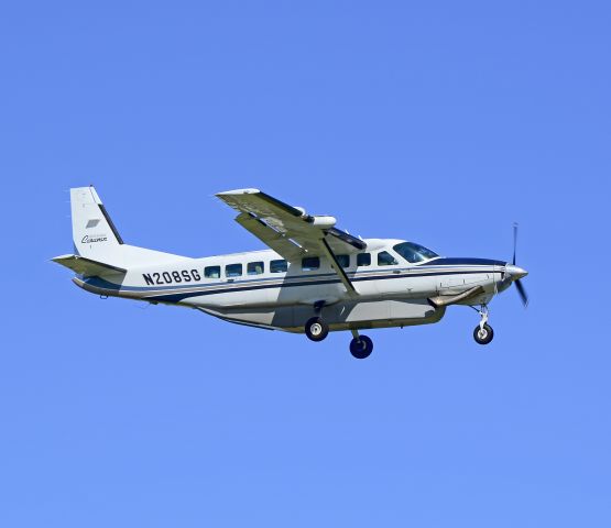 Cessna Caravan (N208SG) - N208SG 2001 Cessna 208B C/N 208B0894 Grand Caravanbr /br /San Juan - Luis Muñoz Marin International (SJU / TJSJ)br /Puerto Rico, February 2, 2013 br /Tomás Del Coro