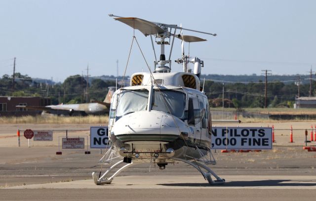 Bell VH-1 (N212BT) - KRDD - Model 212 at Redding Air Services ramp June 16th, 2018 The number H-510 is painted on the bottom of the helicopter.