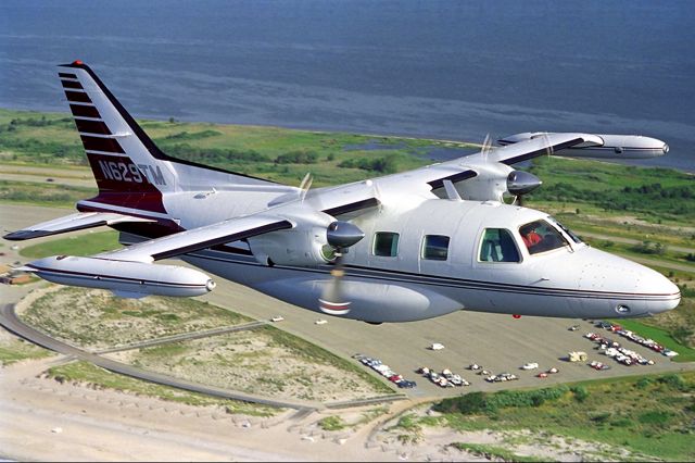 Mitsubishi MU-2 (N629TM) - Fly by Field 5 Robert Moses...