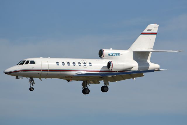 Dassault Falcon 50 (N1838S) - Arriving back home. June 2012.