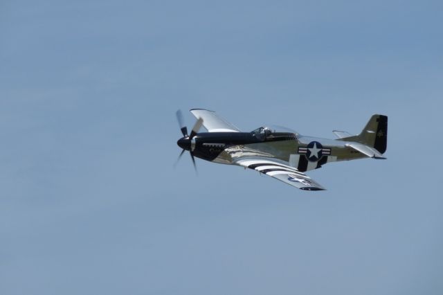 — — - P-51D Mustang