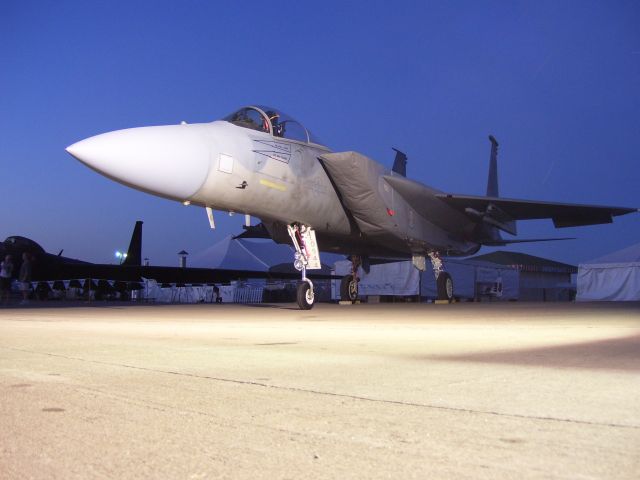 McDonnell Douglas F-15 Eagle — - Aero Shell Square at Air Venture 2008