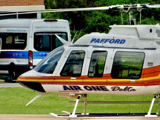 Bell 407 (N613PA) - Pafford Air One Delta at Bolivar Medical Center 