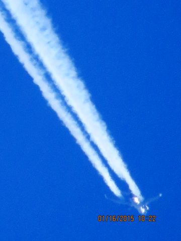 Boeing MD-11 (N271UP) - UPS flight over Southeastern Kansas at 37,000 feet.