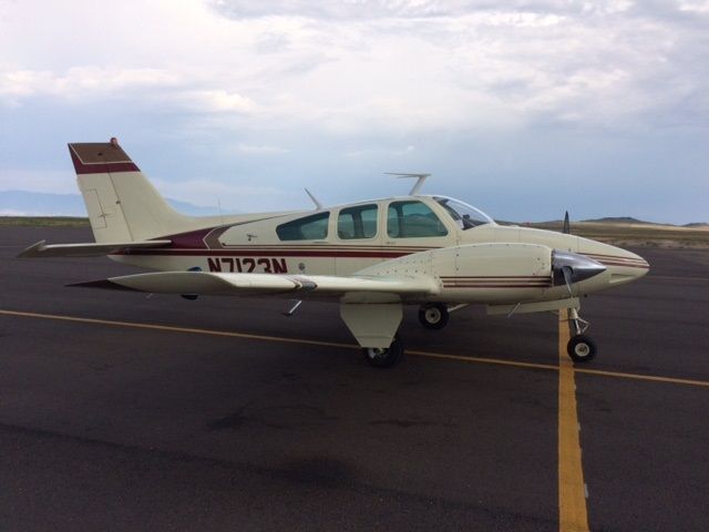 Beechcraft 55 Baron (N7123N) - BE55