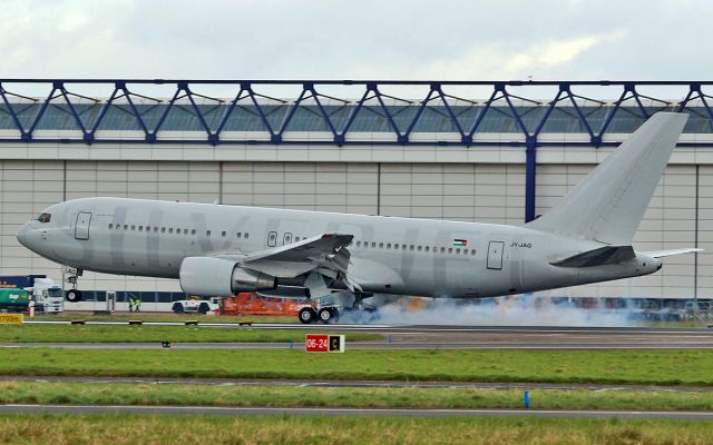 BOEING 767-200 (JY-JAG) - jordan aviation b767-2 jy-jag landing at shannon from toronto 25/2/16.