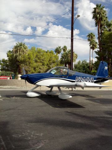 Experimental 100kts-200kts (N214VA) - AVENIDA CABALLEROS PALM SPRINGS, CA