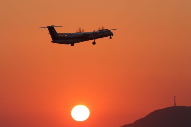 de Havilland Dash 8-400 (JA859A) - 03 November 2015:HKD-CTS.