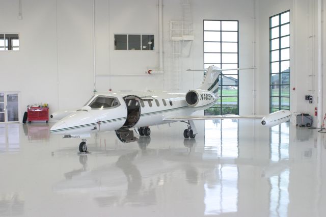 Cessna Citation III (N405PC) - N405PC is a spotless garage. Nice.