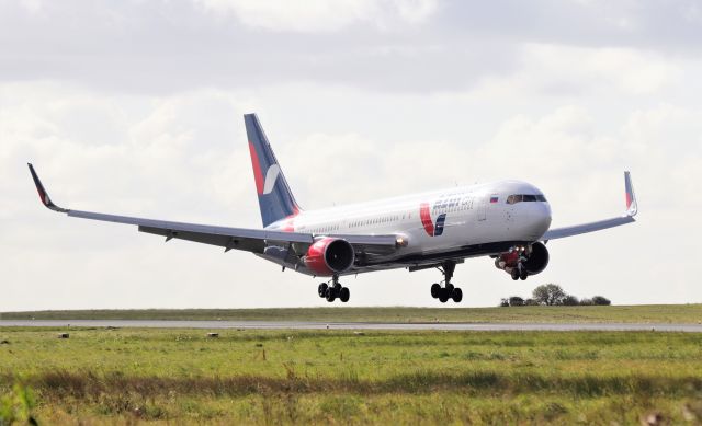 BOEING 767-300 (VQ-BEN) - azur air b767-33a(er) vq-ben landing at shannon from georgetown 2/10/20.