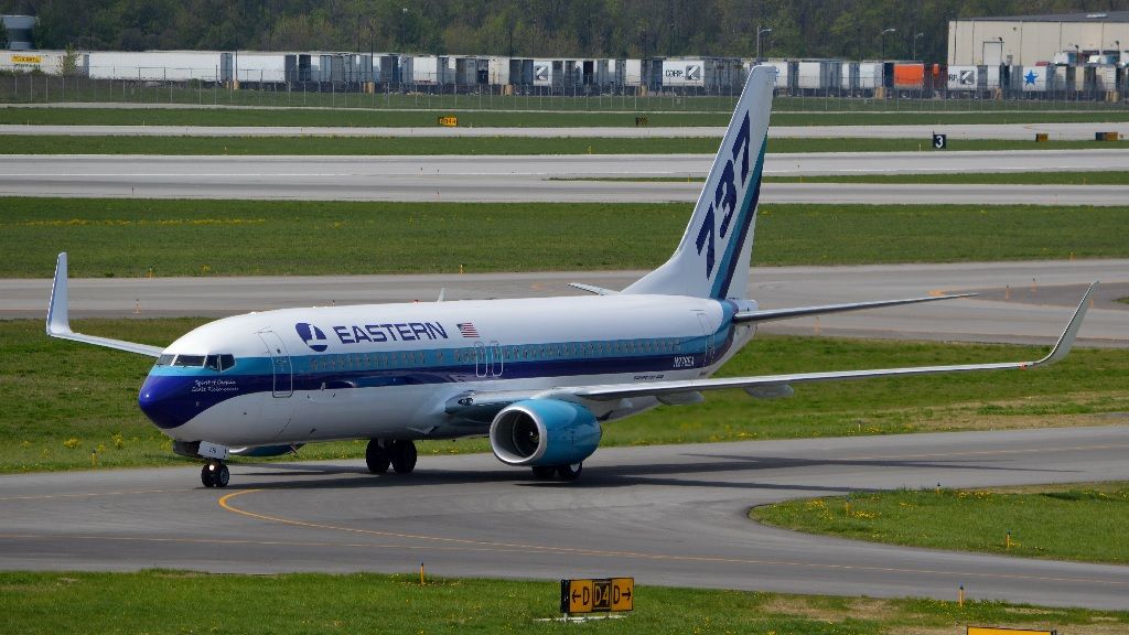 Boeing 737-800 (N276EA) - Eastern Airlines 737-8AL "Spirit of Captain Eddie Rickenbacker"