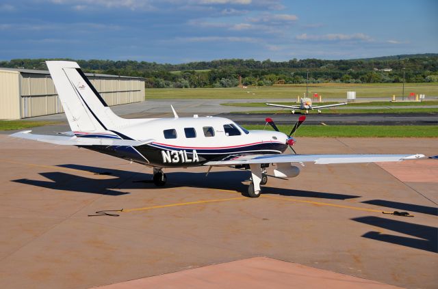 Piper Malibu Mirage (N31LA) - Seen at KFDK on 9/9/2010.