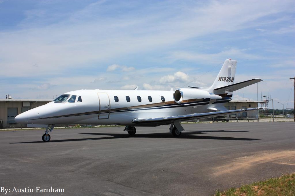 Cessna Citation Excel/XLS (N193SB) - Koury Aviation Ramp, Greensboro, NC