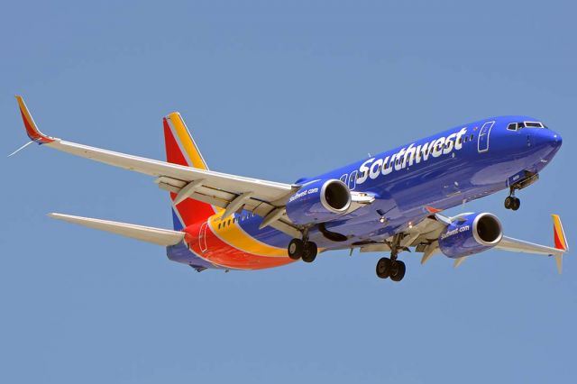 Boeing 737-800 (N8658A) - Southwest Boeing 737-8H4 N8658A at Phoenix Sky Harbor on June 26, 2018.