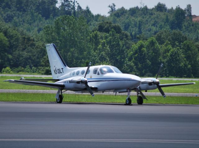 Cessna 421 (N30LT) - JUANS ADIOS LLC at KJQF - 7/26/13