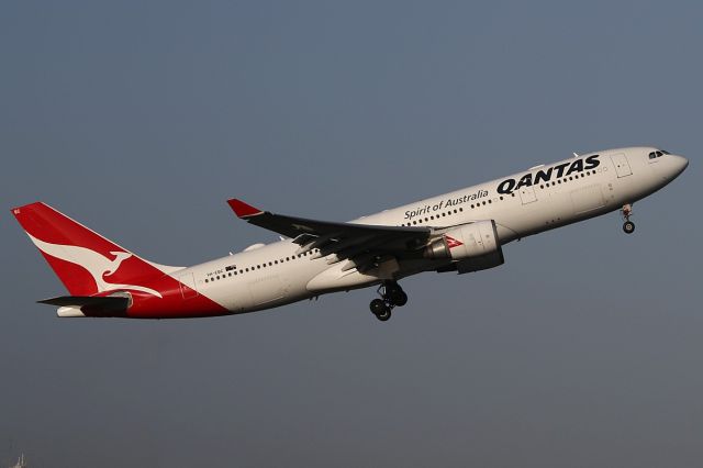 Airbus A330-200 (VH-EBC) - on 3 December 2018