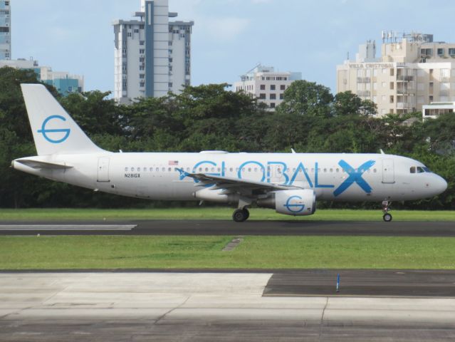Airbus A320 (N281GX)