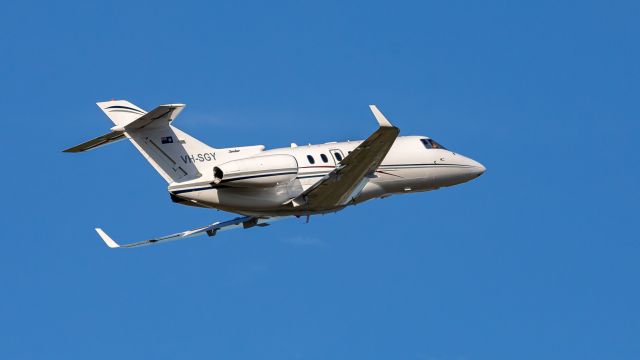 Hawker 800 (VH-SGY)