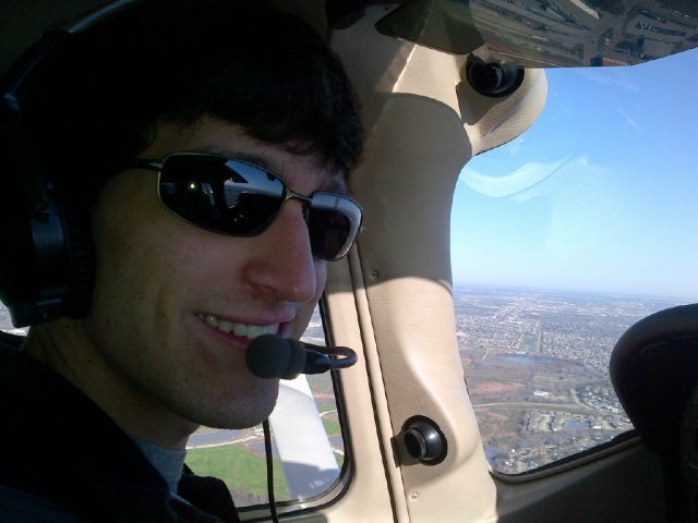 Cessna Skylane (N2144V) - My buddy Max flying 2144V over Texas.