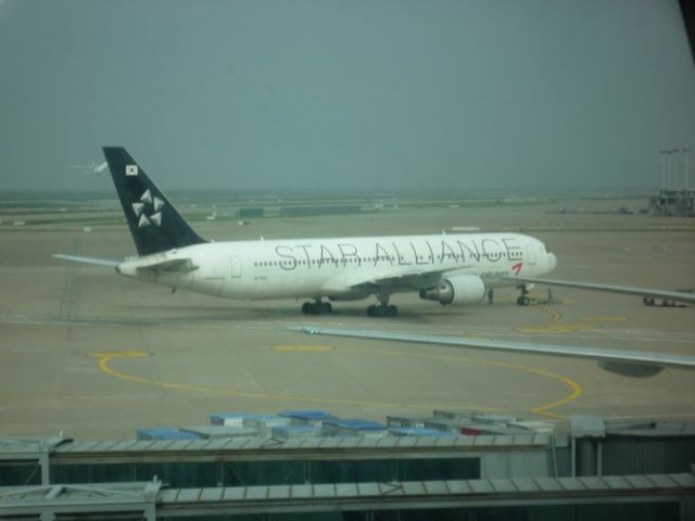 BOEING 767-300 (HL7516) - 韩亚航空的大星星