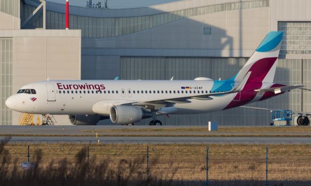Airbus A320 (D-AEWF) - A320-214 /D-AEWF/Eurowings _EPRZ Spotting