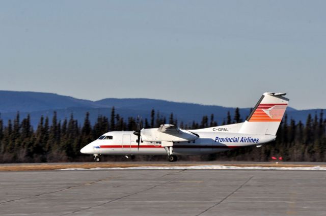 C-GPAL — - Off runway 26 Goose Bay.