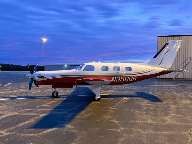 Piper Malibu Meridian (N350BR) - on a ferry flight Germany to USA.br /12-APR-2022.