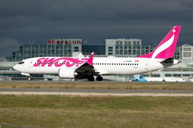 Boeing 737 MAX 8 (C-GJKK)