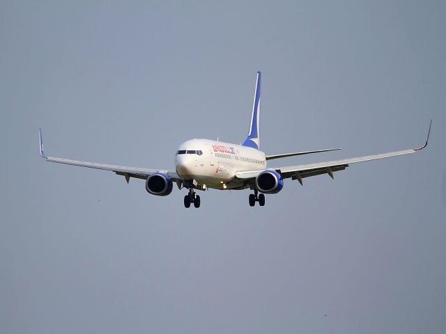 Boeing 737-800 (TC-JZT) - Anadolujet From Antalya Turkey LTAI.