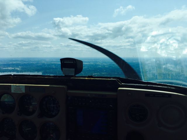 Cessna Skyhawk (N737KW) - Flight from West Michigan Regional to Grand Haven and back 