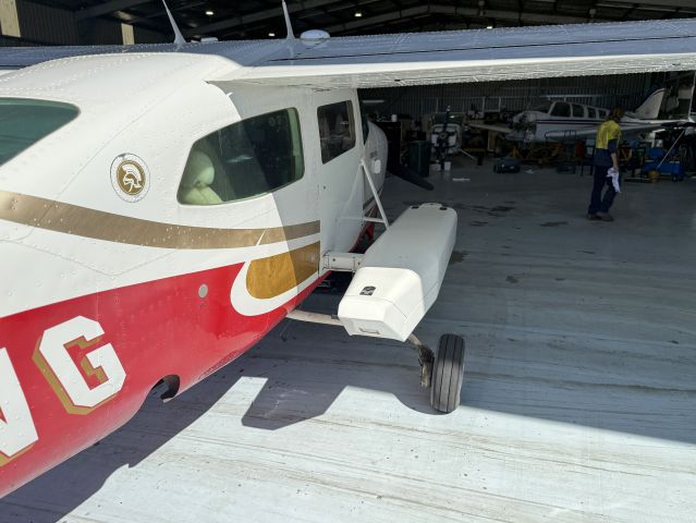 Cessna Centurion (VH-BVG) - An unusual two ten - equipped as survey aircraft. Jandakot, near Perth, Australia. 