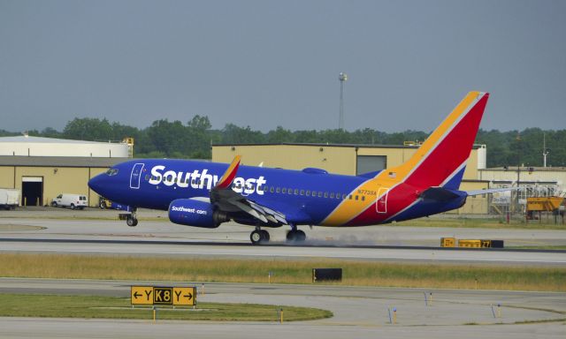 BOEING 737-300 (N773SA) - Southwest Airlines Boeing 737-3H4(WL) N773SA in Detroit 