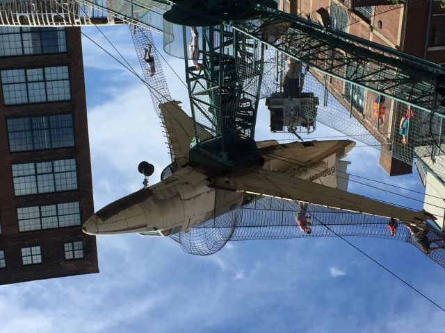 Piper Malibu Mirage (N40BP) - Final resting place. City Museum St. Louis MO USA 