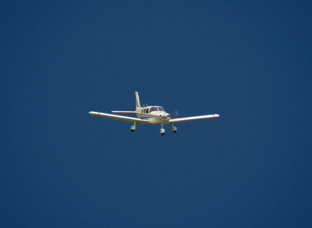 Piper Saratoga (N55209) - Arriving before the storm closes KHOU.