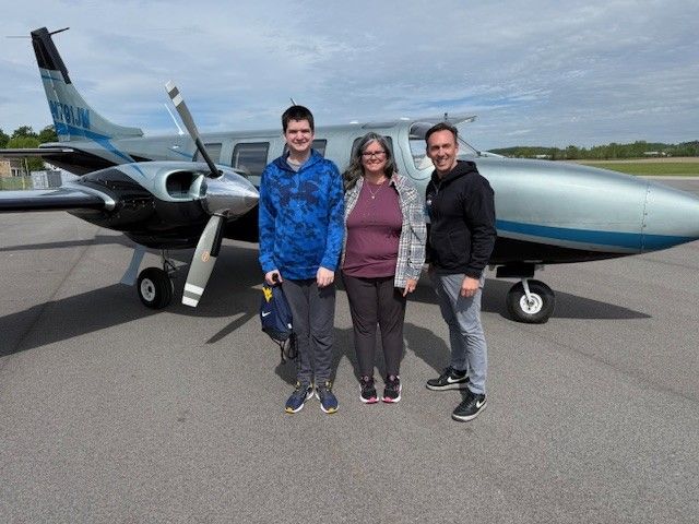 Piper Aerostar (CMF2840) - Leg # 1 for Angel Flight East 